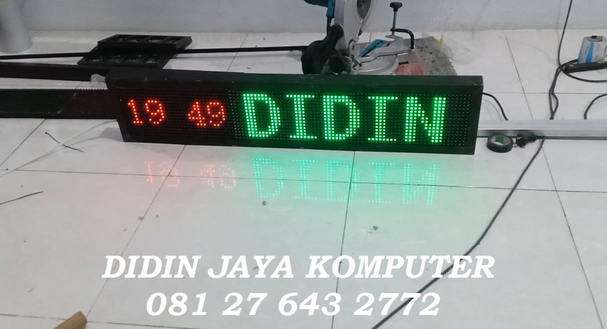 <p>Jual running text merah hijau variasi warna ukuran 20x100cm di wilayah Kediri, Tulungagung, Blitar, Nganjuk, Jombang, Malang, Jawa Timur dengan kualitas yang terbaik. Anda dapat memilih running text sesuai dengan kebutuhan anda dengan harga terjangkau.</p>